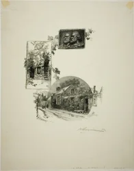 Ingresso allo studio di Rousseau e alla casa Millet