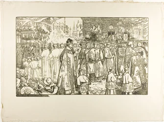 La processione del Corpus Domini, Nantes