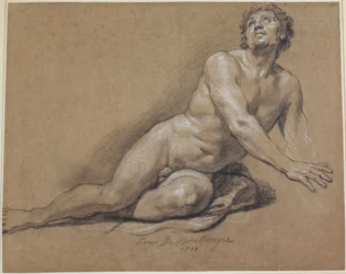 Nudo maschile reclinato
