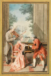 Mademoiselle Delong de Genève, Monsieur Philippe e Monsieur de Texier