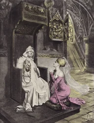 La signora e il frate, terzo giorno, terza storia