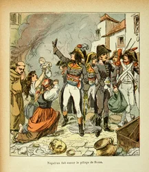 Illustrazione di Bombled Louis dal libro "Il Memoriale di Sant