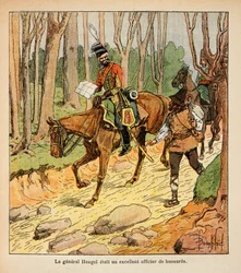 Illustrazione di Bombled Louis dal libro "Il Memoriale di Sant