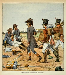 Illustrazione di Bombled Louis dal libro "Il Memoriale di Sant