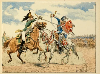 Illustrazione tratta dal libro "Gli Eroi del Secolo"