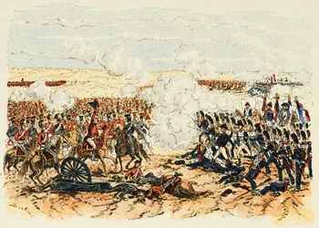 Illustrazione tratta dal libro Gli eroi del secolo, racconti aneddotici di Dick de Lonlay e illustrati da Louis Bombled