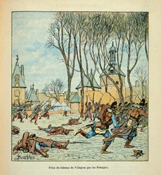 Cattura del castello di Villepion da parte dei francesi il 1° dicembre 1870, Collezione privata