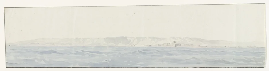 Vista di Crotone e della costa