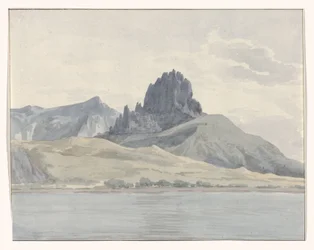 Vista sulla costa di Pentidatilo oltre Capo Spartivento (Voyage en Italie, en Sicile et à Malte - 1778)