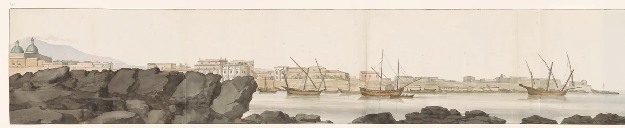 Veduta del porto di Catania