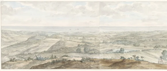 Panorama dal Collis Minervalis, Vue générale prise du haut du Collis Minervalis (titolo sull