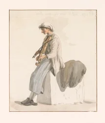 Figlio del capitano Erié con violino
