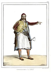 Capo dei Palikares della Scllade, in 