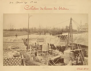 Molo di prua (n. 4) sul lato Grenelle, visita della Società degli Architetti