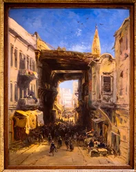 Strada nella Kasbah di Algeri