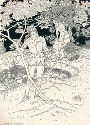 Illustrazione alla Faerie Queene di Spenser. Canto II. Verso 30, c1895