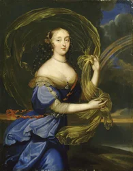 Françoise-Athénaïs de Rochechouart, marchesa di Montespan 1640-1707, come Iris