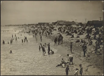 [Scena sulla spiaggia]