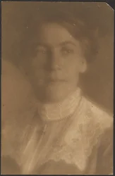 Ritratto di donna con colletto di pizzo