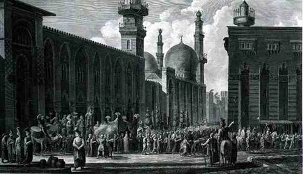 Un Matrimonio nella Città del Cairo, inciso da Charles Emmanuel Patas da Volume III di 