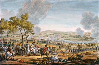 La battaglia di Wagram, Austria, 7 luglio 1809