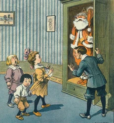 Babbo Natale scoperto nell