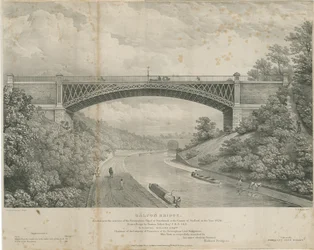 Calton Bridge (litografia in zinco)