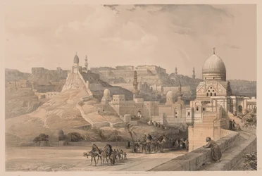 Egitto e Nubia: Volume III - N. 34, La Cittadella del Cairo, Residenza di Mehemet Ali, 1838