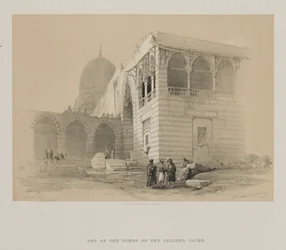 Egitto e Nubia, Volume III: Una delle tombe dei Califfi, Il Cairo, 1848