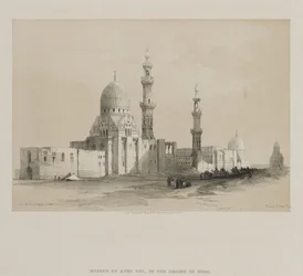 Egitto e Nubia, Volume III: Tombe dei Califfi-Cairo. Moschea di Ayed Bey, 1849