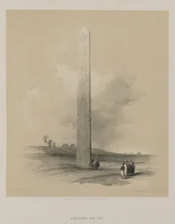 Egitto e Nubia, Volume II: Obelisco di Eliopoli, 1848