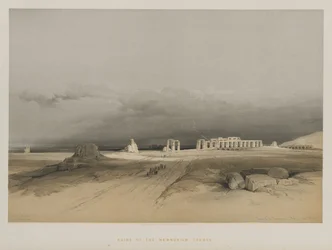 Egitto e Nubia, Volume II: Rovine del Memnonium, Tebe