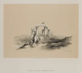 Egitto e Nubia, Volume II: Rovine del Tempio di Kardeseh, Nubia
