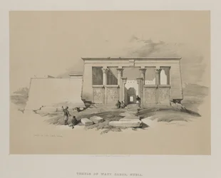 Tempio a Wady Dabod, Nubia