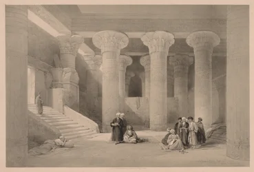 Egitto e Nubia: Volume I - N. 24, Tempio di Esneh, 1838