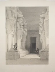 Egitto e Nubia: Volume I - N. 9, Tempio Scavato di Gyrshe, Nubia