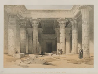 Egitto e Nubia, Volume I: Grande Portico del Tempio di Philae, Nubia