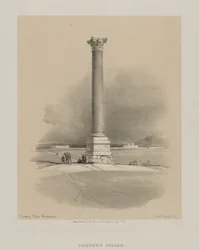Egitto e Nubia, Volume I: Colonna di Pompeo, Alessandria, 1846