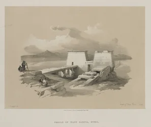 Tempio di Wady Saboua, Nubia