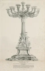 Ilam Hall - Candelabro