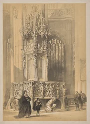 Schizzi in Belgio e Germania, Prima Serie, Casa del Sacramento nella Chiesa di San Lorenzo, Norimberga