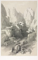 La Terra Santa, Siria, Idumea, Arabia, Egitto e Nubia: Petra