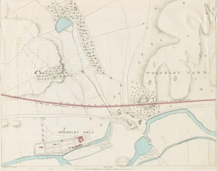 Wolseley Hall: litografia su tinta, nd [1806-1885]