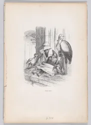 Ero una vedova da Scene della vita privata e pubblica degli animali, ca. 1837-47