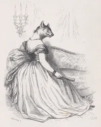 Ora, capisco la lupa di Roma da Scene della Vita Privata e Pubblica..., ca. 1837-47