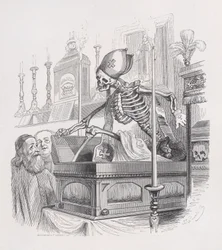 Le reliquie da Le Opere Complete di Béranger, 1836