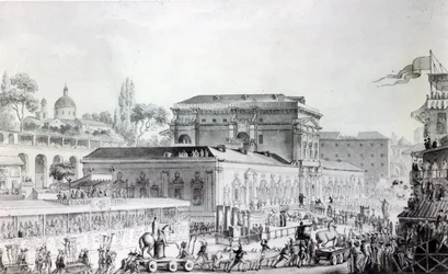 Antichità trovate a Ercolano trasportate al Museo di Napoli, c.1782