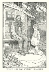 Illustrazione per Heidi di Johanna Spyri