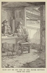 Illustrazione per Kidnapped di Robert Louis Stevenson