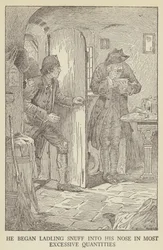 Illustrazione per Kidnapped di Robert Louis Stevenson